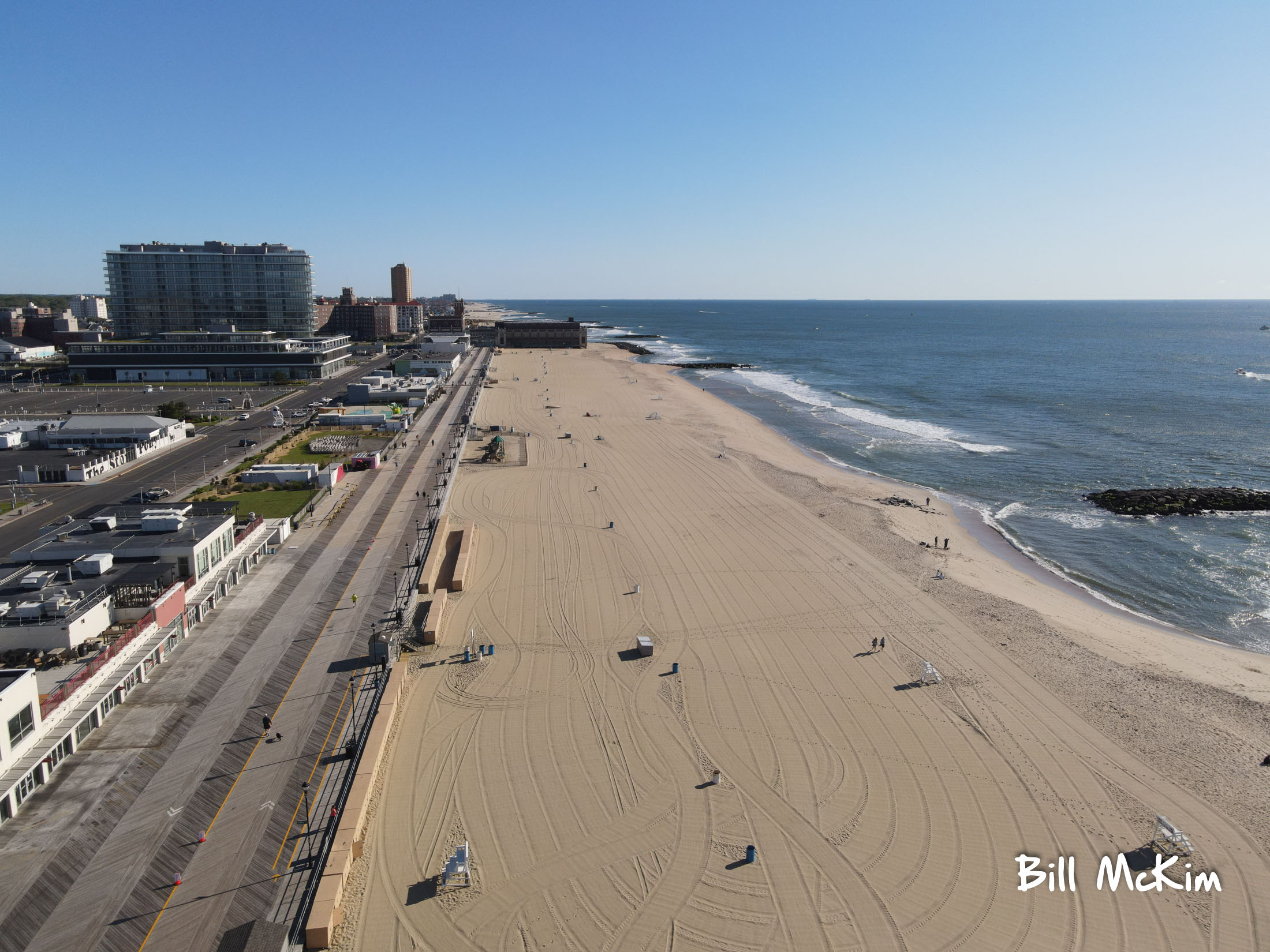 Asbury park boardwalk May 2020